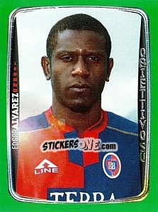 Cromo Edgar Alvarez - Obiettivo Campionato 2004-2005 - Panini