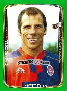 Sticker Gianfranco Zola - Obiettivo Campionato 2004-2005 - Panini