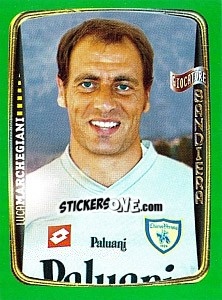 Cromo Luca Marchegiani - Obiettivo Campionato 2004-2005 - Panini