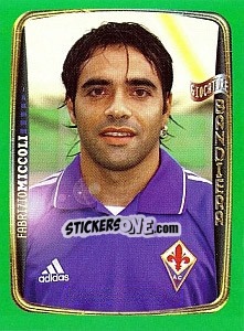 Sticker Fabrizio Miccoli - Obiettivo Campionato 2004-2005 n. 17 - Panini