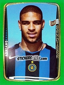 Figurina Adriano - Obiettivo Campionato 2004-2005 - Panini