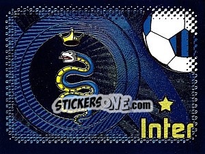 Sticker Inter - Obiettivo Campionato 2004-2005 n. 21 - Panini