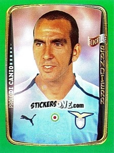 Sticker Paolo Di Canio - Obiettivo Campionato 2004-2005 n. 25 - Panini