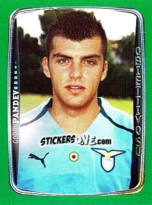 Figurina Goran Pandev - Obiettivo Campionato 2004-2005 - Panini