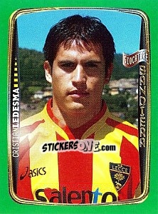 Figurina Cristian Ledesma - Obiettivo Campionato 2004-2005 - Panini