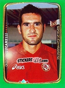 Cromo Cristiano Lucarelli - Obiettivo Campionato 2004-2005 - Panini