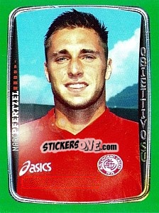 Sticker Marc Pfertzel - Obiettivo Campionato 2004-2005 n. 32 - Panini