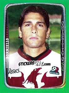 Cromo Marco Borriello - Obiettivo Campionato 2004-2005 - Panini