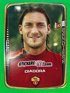 Sticker Francesco Totti - Obiettivo Campionato 2004-2005 - Panini