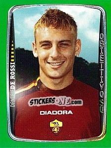 Sticker Daniele De Rossi - Obiettivo Campionato 2004-2005 n. 50 - Panini