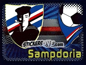 Cromo Sampdoria - Obiettivo Campionato 2004-2005 - Panini