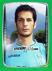 Cromo Mauro Minelli - Obiettivo Campionato 2004-2005 - Panini