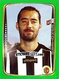 Sticker Cristian Bucchi - Obiettivo Campionato 2004-2005 n. 67 - Panini