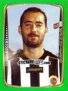 Figurina Cristian Bucchi - Obiettivo Campionato 2004-2005 - Panini