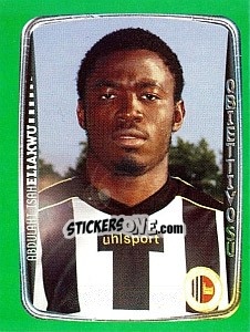 Figurina Abdulahi Isah Eliakwu - Obiettivo Campionato 2004-2005 - Panini