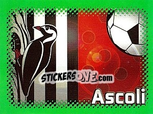 Figurina Ascoli - Obiettivo Campionato 2004-2005 - Panini