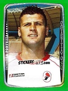 Sticker Antonio La Fortezza - Obiettivo Campionato 2004-2005 n. 70 - Panini