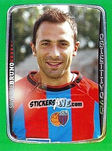 Sticker Salvatore Bruno - Obiettivo Campionato 2004-2005 n. 74 - Panini