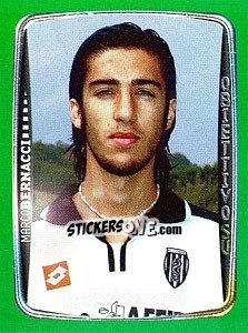 Sticker Marco Bernacci - Obiettivo Campionato 2004-2005 - Panini