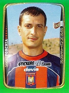 Sticker Sandro Porchia - Obiettivo Campionato 2004-2005 - Panini