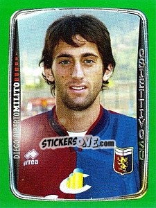 Sticker Diego Alberto Milito - Obiettivo Campionato 2004-2005 n. 88 - Panini