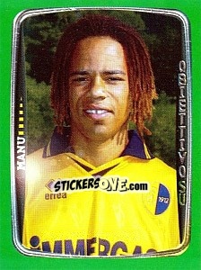 Cromo Manu - Obiettivo Campionato 2004-2005 - Panini