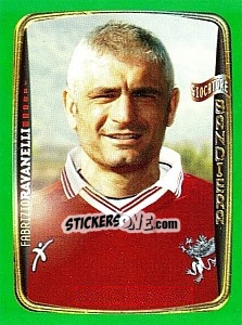 Sticker Fabrizio Ravanelli - Obiettivo Campionato 2004-2005 n. 95 - Panini
