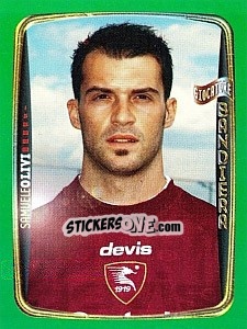 Cromo Samuele Olivi - Obiettivo Campionato 2004-2005 - Panini