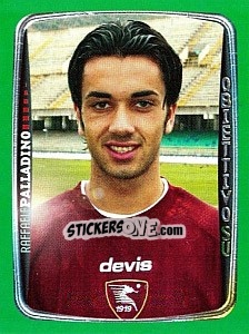 Sticker Raffaele Palladino - Obiettivo Campionato 2004-2005 n. 104 - Panini
