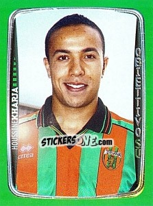 Cromo Houssine Kharja - Obiettivo Campionato 2004-2005 - Panini