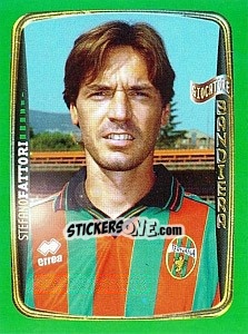 Cromo Stefano Fattori - Obiettivo Campionato 2004-2005 - Panini