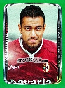 Sticker Fabio Quagliarella - Obiettivo Campionato 2004-2005 - Panini