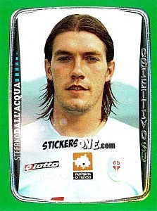 Cromo Stefano Dall'Acqua - Obiettivo Campionato 2004-2005 n. 112 - Panini