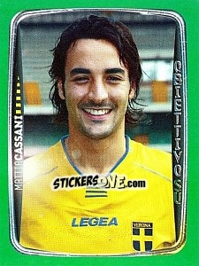 Sticker Mattia Cassani - Obiettivo Campionato 2004-2005 - Panini