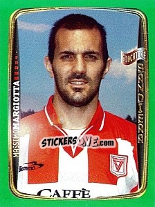Sticker Massimo Margiotta - Obiettivo Campionato 2004-2005 n. 125 - Panini