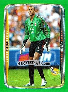 Sticker Dida (Milan) - Obiettivo Campionato 2004-2005 n. 128 - Panini