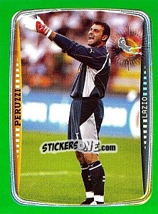 Figurina Peruzzi (Lazio) - Obiettivo Campionato 2004-2005 - Panini