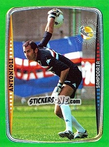 Figurina Antonioli (Sampdoria) - Obiettivo Campionato 2004-2005 - Panini