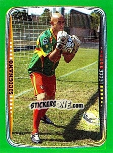 Sticker Sicignano (Lecce) - Obiettivo Campionato 2004-2005 n. 139 - Panini