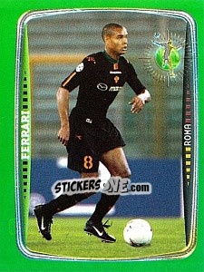 Sticker Ferrari (Roma) - Obiettivo Campionato 2004-2005 n. 142 - Panini