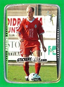 Sticker Falsini (Siena) - Obiettivo Campionato 2004-2005 - Panini