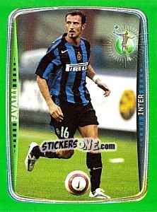 Figurina Favalli (Inter) - Obiettivo Campionato 2004-2005 - Panini
