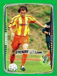 Sticker Stovini (Lecce) - Obiettivo Campionato 2004-2005 n. 150 - Panini