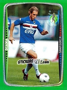 Cromo Diana (Sampdoria) - Obiettivo Campionato 2004-2005 - Panini