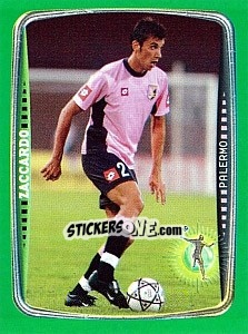 Figurina Zaccardo (Palermo) - Obiettivo Campionato 2004-2005 - Panini