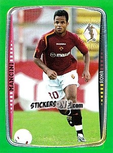 Cromo Mancini (Roma) - Obiettivo Campionato 2004-2005 - Panini