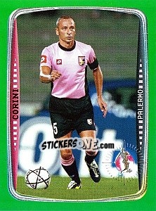 Cromo Corini (Palermo) - Obiettivo Campionato 2004-2005 - Panini