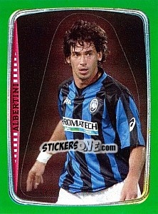 Figurina Albertini - Obiettivo Campionato 2004-2005 - Panini