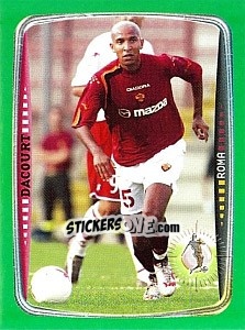Sticker Dacourt (Roma) - Obiettivo Campionato 2004-2005 n. 184 - Panini