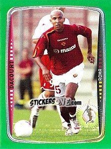 Sticker Dacourt (Roma) - Obiettivo Campionato 2004-2005 - Panini